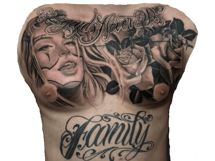 Tattoo Art - Chest