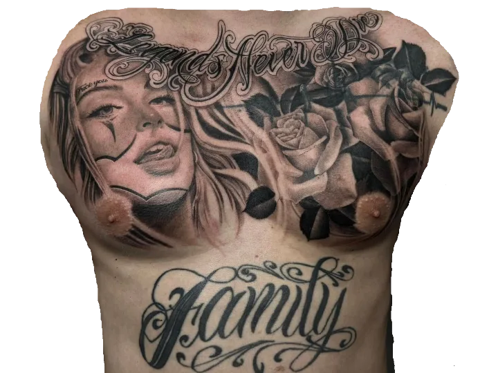 Tattoo Art - Chest